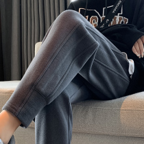 Gush Pants Children Autumn Winter Thickened Outwear Casual Wear Pants 2021 New Straight Silo Grey Sports Pants Women Loose