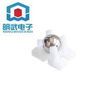 mini vacuum steel ball universal wheel 2 Wheel UNO smart car chassis bull eye nylon mbot N20