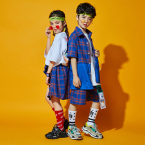 Children Street Dance Suit Girls Jazz Dance Costumes Boomer Boys Fashion Hip-hop Fashion Show Cool Play Out of Summer