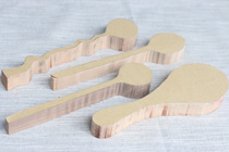 Special price wood diy novice spoon semi-finished handmade diy material black walnut spoon material