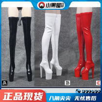 Spot ZYTOYS ZY1014 1 6 female soldiers hate sky high zipper boots high heel boots