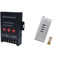 5V lamp with LED dimmer RGB color lights brightening remote control adjustment switch 12V10A Three-street lamp light regulator