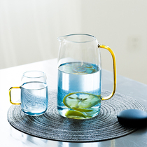 Nordic cold kettle household large capacity high temperature resistant explosion-proof glass kettle cold water cup cold teapot cold kettle heat-resistant