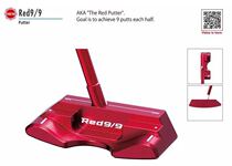 KASCO Classic Red Golf Putter RED9 Golf Carbon Rod Body Putter