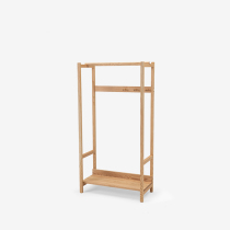 MUMO wood ink coat rack studio furniture all original solid wood floor hanger bedroom porch