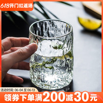 Japan-style Hammer Veins Heat Resistant Glass Green Tea Cups Master Cups Whisky Wine Glasses Milk Drinks Juice Tree Veins