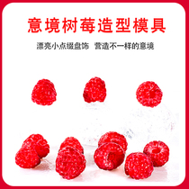Raspberry modeling mold artistic conception dish tool plate decoration embellishment Hotel Restaurant Club chef supplies creative dish cooking