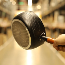 Snow flat pot small milk pot rice Stone non-stick pot home instant noodle pot boiled hot milk small pot baby supplementary food pot gas