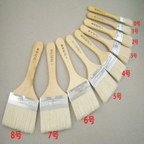  High-quality pig hair 714 board brush Oil painting brush Oil painting brush Acrylic watercolor brush Wall painting row stroke brush shading pen