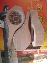 Polished boutique wooden noodle steamed bread mold bean paste mold bun mold medium number deepened concave bottom Fu character