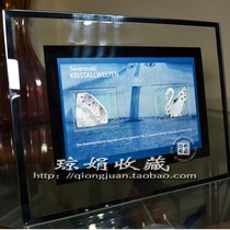 Swarovski Austrian Swan Stamp Diamond Sheetlet Crystal Photo Frame