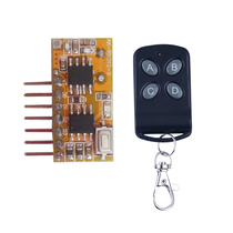 Study code with decoding wireless receiving module RXB12-X Butterfly Four Key Remote Control Multifunction