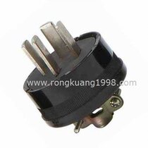 WJ-3420 20A 250V 4 core wiring plug plug industrial plug 4 needle straight plug-in electric wood plug