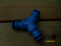 IPark horticultural material ★three-way quick access joint water pipe joint simple joint