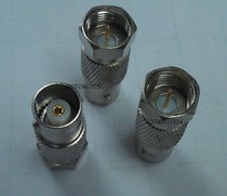 RF BNC F-KJ BNC female to Imperial F male BNC-K F-J adapter Copper 75 ohm connector