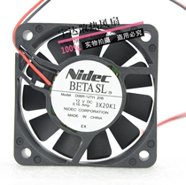  NIDEC D06R-12TH 35B 6015 12V 16A 0 ball bearing durable heat dissipation fan