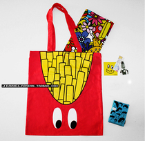 (Explosion debut) We love to eat French Fries bag shopping bag eco bag