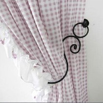 Clear Barn Dump Iron Art Curtains Hook Living-room Curtain Hook Wall Hook Bed Mantle Hook Bedroom Mosquito Net Hook Spot