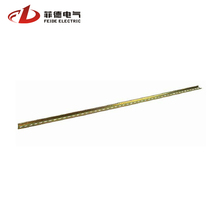 Fide circuit breaker rail terminal rail air open iron and aluminum national standard rail 1mm thick 1 meter long