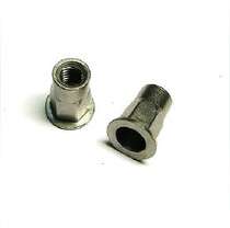 Stainless steel rivet nut flat head hexagon type complete specifications large quantity excellent supporting tools 10 parts