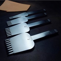 Leather Sculpted Rhomboid Chopping HSS High-speed steel tooth width 2mm 4mm 4mm 12468 teeth