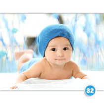 No 32 Cute and beautiful HD baby poster picture photo baby poster Fetal education poster bb baby pictorial