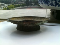 Bronze base of the Ming Dynasty