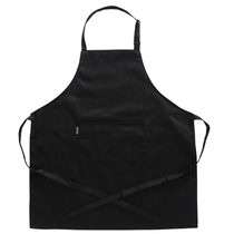 Chef clothes apron fast food restaurant waterproof apron hotel Western restaurant overalls chef black apron