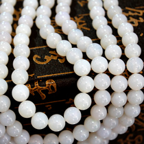 King Kong Bodhi hand string Fuxin Agate white bracelet rosary beads DIY accessories