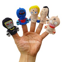 Outer single Fist Fighter gladiator figure fingers Puppet boy Fingers Puppet Parenting game props