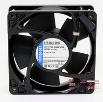Original dress German EBMPAPST 4114N 12HR 24V 8 3W 3W 12038 12CM aluminium frame axial fans