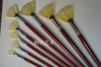Pioneer brand pig bristles oil painting Fan Pen (1-8) oil painting brush oil canvas