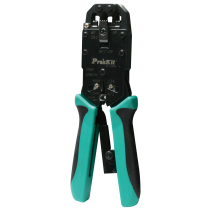 台湾宝工CP-200R进口AMP专业网络棘轮网线钳电脑水晶头压线钳新品