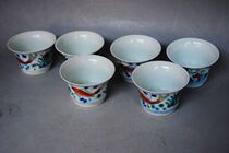 Mingcheng chemical fish algae pattern a Lotus Cup