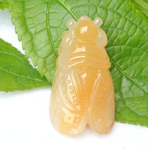 Yunnan Huanglong Jade Zhizhi Cicada pendant blockbuster pendant wish gifts good products