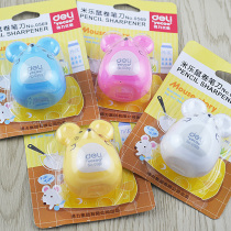 Deli Deli 0569 pencil sharpener cartoon pencil sharpener mile mouse pencil sharpener stationery wholesale