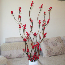 New product simulation flower silk flower decoration flower pistachio Golden Jade full cherry fruit home decoration fortune fruit