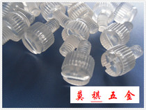 M5 series Acrylic hand screw Word knurled plastic screw screw Nylon screw Screw bolt