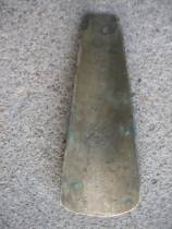 Shoes collection of copper belt in the Republic of China is rarely seen as a hoist type three inches golden lotus