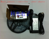 5050 magic color lamp with 6803 soft light strips 150 beads 5 m 8 keys RF remote remote control 12V5A glue shell power