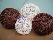 30CM Rattan Ball Mall Hotel Kindergarten Environment Arrangement Decoration Pendant color ball rattan lamp rattan lamp shade