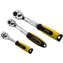 Hong Kong Flying Deer Glucate Chromium Video Steel Ratchet Wrench Car Repair Rapid Wrench Big Flying Middle Flying Small Flying