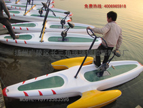 Yangtze River Delta boat factory direct sales water single bicycle FRP water bicycle water bicycle