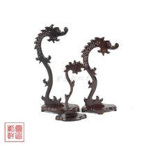 Mahogany wood carving crafts jewelry pendant pylons Black Azusa wood faucet jade Jade jewelry hanging jade rack Special offer