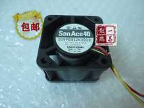 New Japan 4cm4cm 1U server cooling fan 109P0412K3013 0 55A