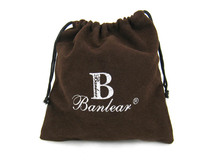 Suede cloth bag Packing Bag Bundle Pocket Closing Dust Bag Ornament Jewelry Bag Pull Rope Set for printing