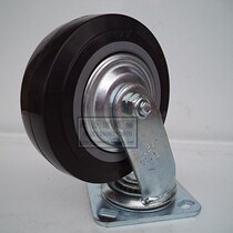 Heavy-duty 6-inch universal wheel wheels wear-resistant silent industrial casters trolley trolley wheels do not hurt the floor