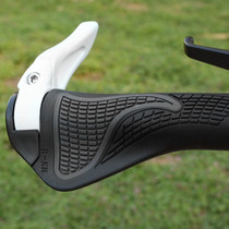 Bicycle horn vice handle Sheep horn handle set Mountain bike handlebar cover with vice handle Comfortable riding handle set