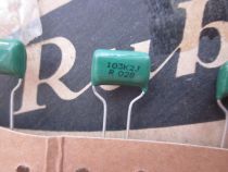 Rubycon Ruby CBB Film capacitor 10n630v 0 01uf630v 103 2J p=10mm
