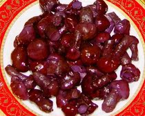 Fresh frozen wild Red Mushroom mushroom pine umbrella 300g nutritious rich taste pure taste